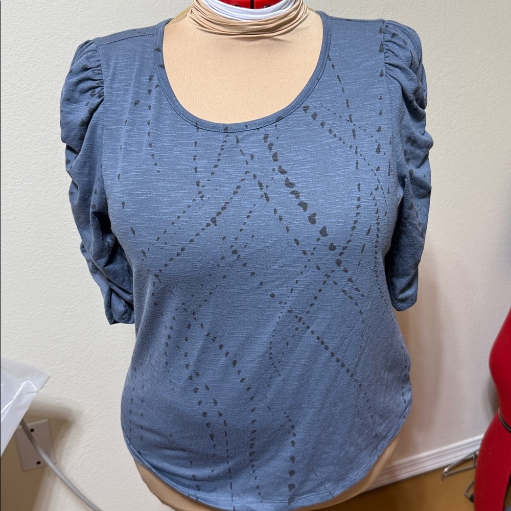 Democracy Denim Blue Top